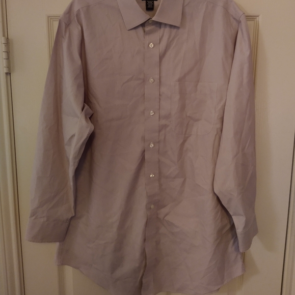 Jos A Bank Traveler's Collection Tailored Fit Button Up Shirt Men's 18-32. - Picture 2 of 5